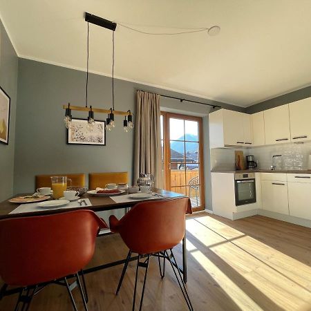 Das Bergquartier - Ferienwohnung Zugspitze Оберау Экстерьер фото